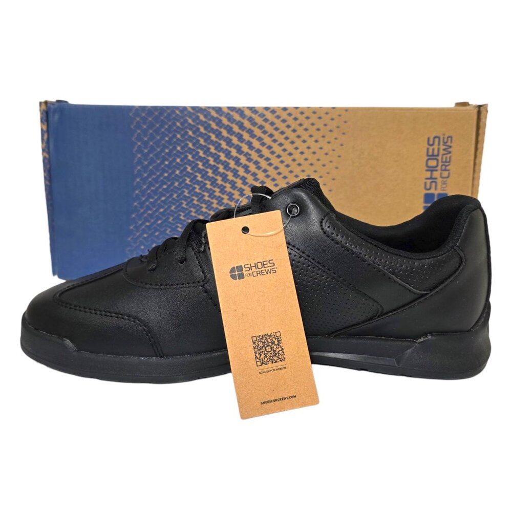 Shoes for Crews Freestyle II Work Shoes Slip Resistant Men's Size 8 & 8.5 Black